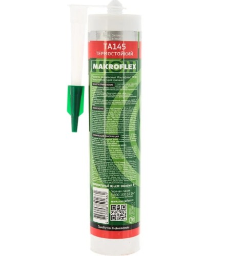 Герметик МАКРОФЛЕКС ТА145 термостойкий 3001530/2647210 Б0052813 - изображение 2