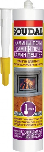 Герметик SOUDAL для каминов и печей 102829 102829