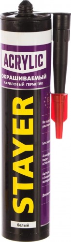 Герметик STAYER MASTER акриловый, белый 41211-0_z01