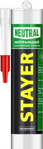 Герметик STAYER MASTER нейтральный, прозрачный 41217-2_z01