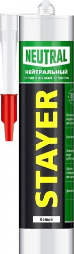 Герметик STAYER MASTER нейтральный, белый 41217-0_z01