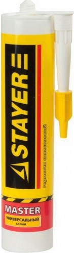 Герметик STAYER MASTER универсальный, белый 41213-0_z01