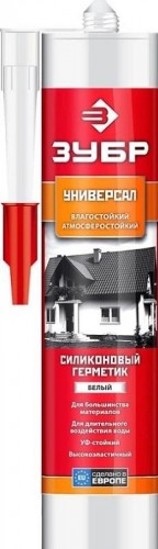 Герметик ЗУБР универсальный, белый 41233-0