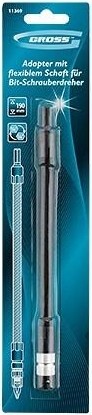 Гибкий адаптер для бит GROSS 11369 190 мм 1/4"// Gross PH 2 11369 - изображение 4