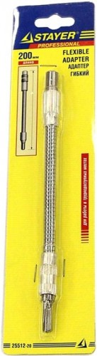 Гибкий адаптер для бит STAYER MASTER 200 мм 25512-20 - изображение 2