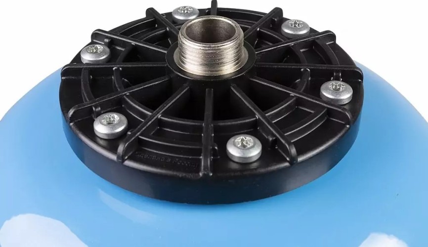 Гидроаккумулятор ДЖИЛЕКС  24ГП горизонтальный, с пластиковым фланцем 7027 - изображение 2