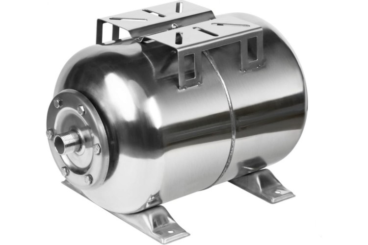 Гидроаккумулятор UNIPUMP  100л, (гор.), нерж. сталь, мембрана epdm 54872