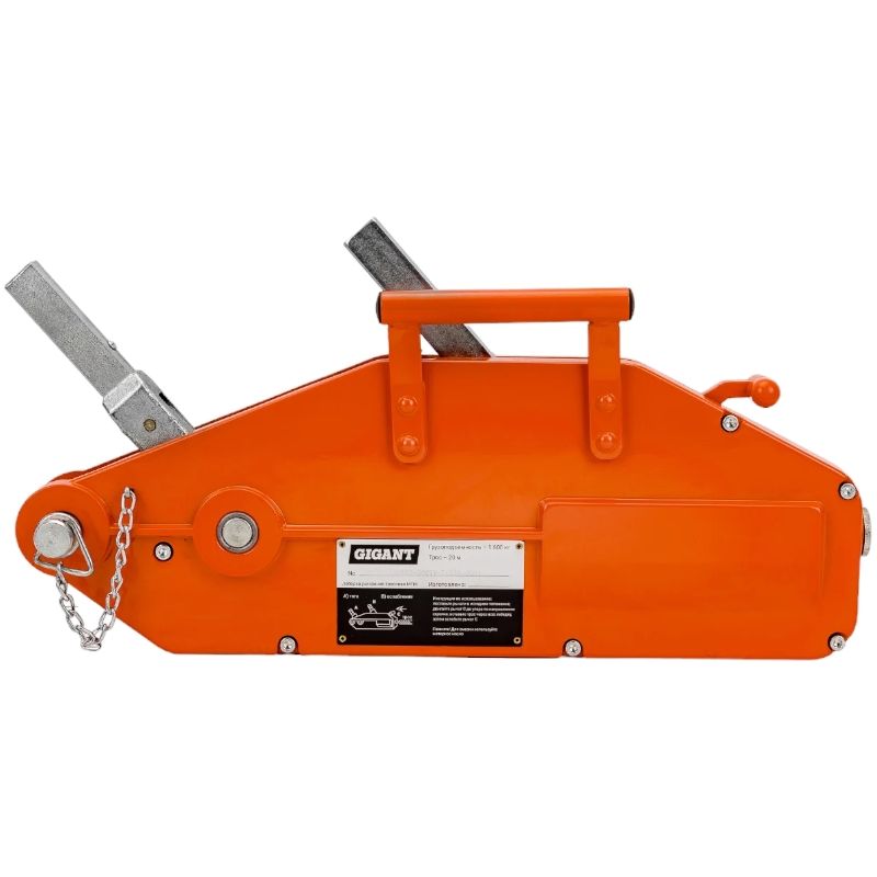 Рычажная лебедка тросовая Gigant МТМ 1600 - изображение 2