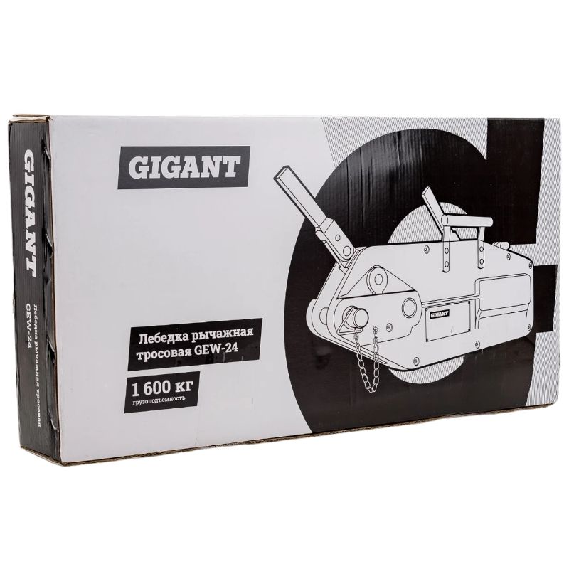 Рычажная лебедка тросовая Gigant МТМ 1600 - изображение 8