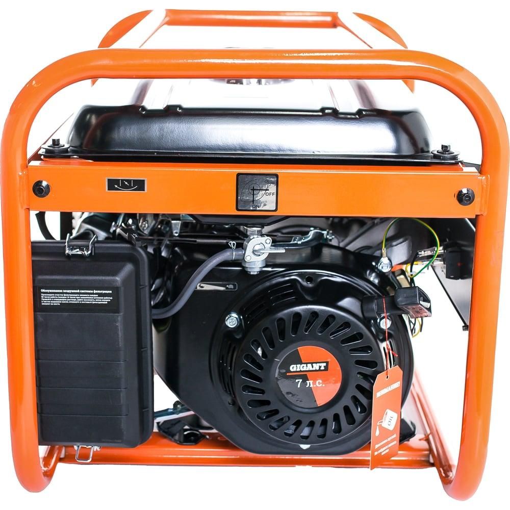 Бензиновый генератор Gigant GGL-3300 - изображение 5