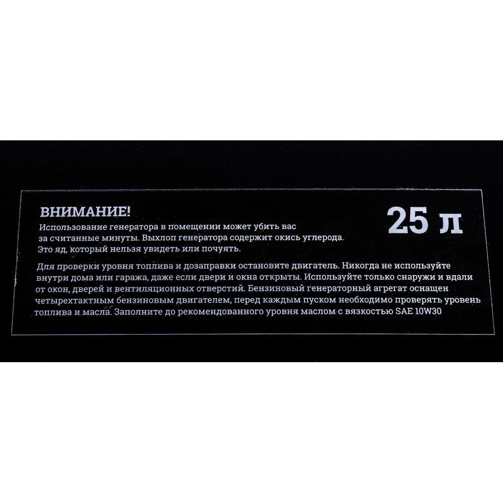 Бензиновый генератор Gigant GGL-5500 - изображение 18