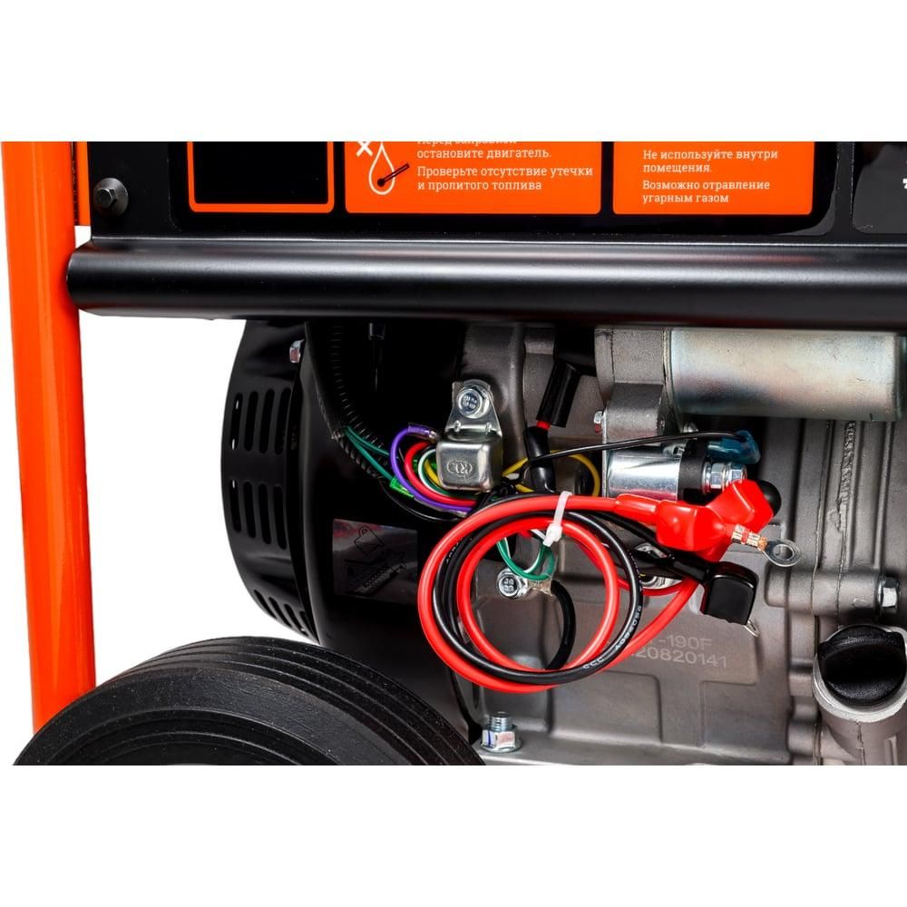 Бензиновый генератор Gigant GGL-6500E - изображение 19