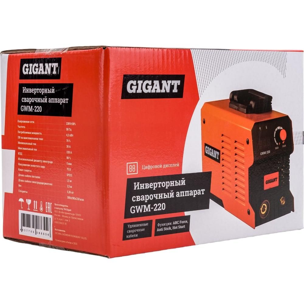 Инверторный сварочный аппарат Gigant GWM-220 - изображение 23