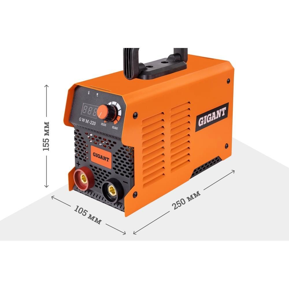 Инверторный сварочный аппарат Gigant GWM-220 - изображение 5