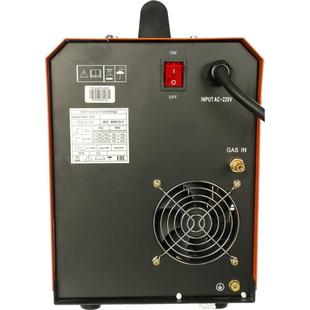Полуавтоматический сварочный инвертор Gigant MIG-250 - изображение 9