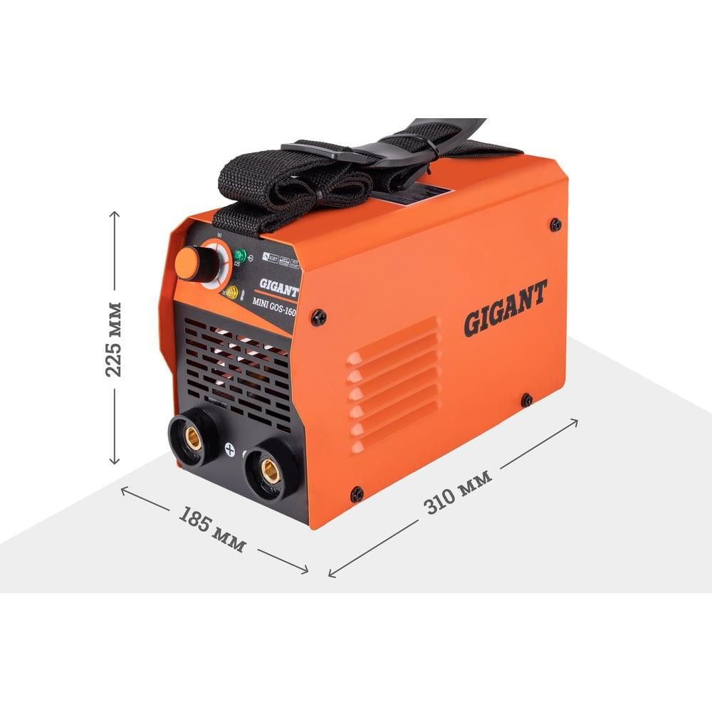 Сварочный аппарат Gigant MMA MINI GOS-160 - изображение 5