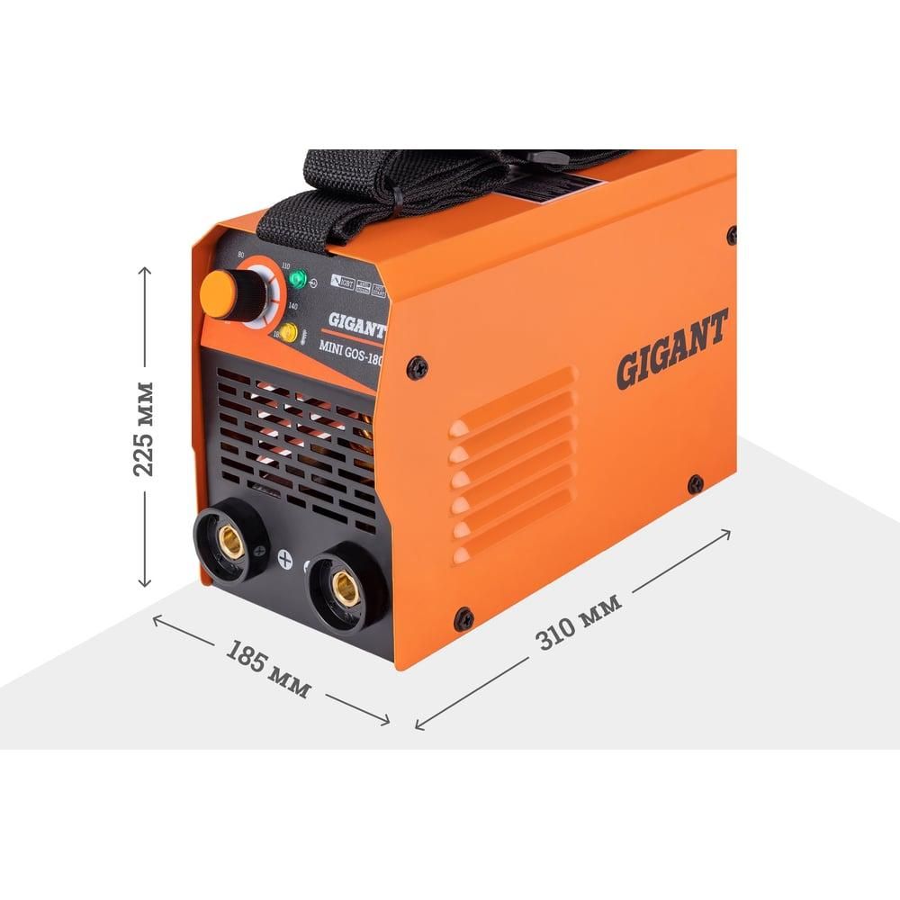 Сварочный аппарат Gigant MMA MINI GOS-180 - изображение 5