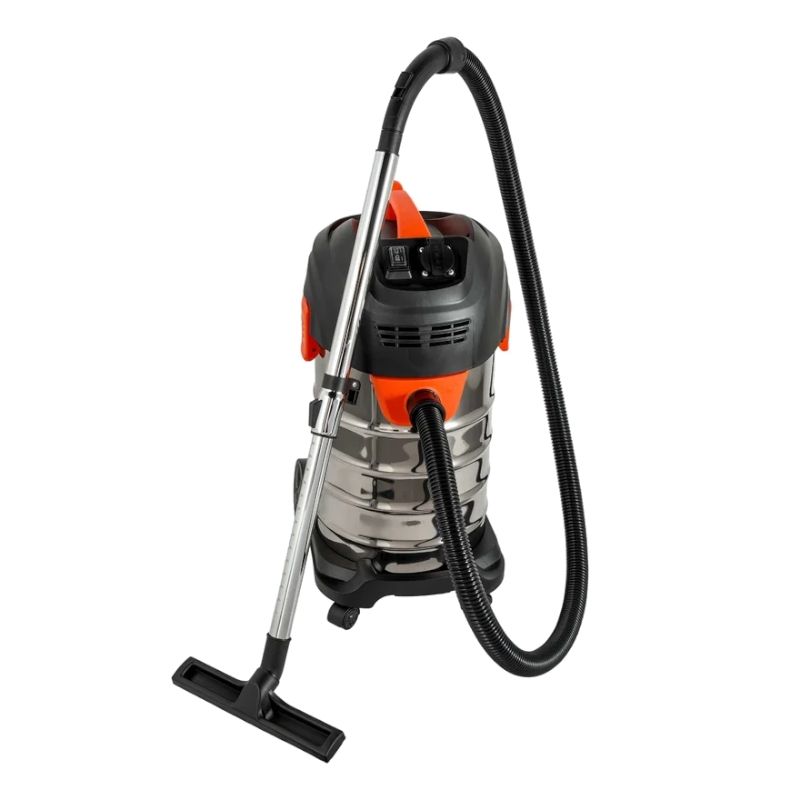 Пылесос для сухой и влажной уборки Gigant Professional GMI-03 с розеткой для электроинструмента 1400 Вт, 30 л - изображение 2