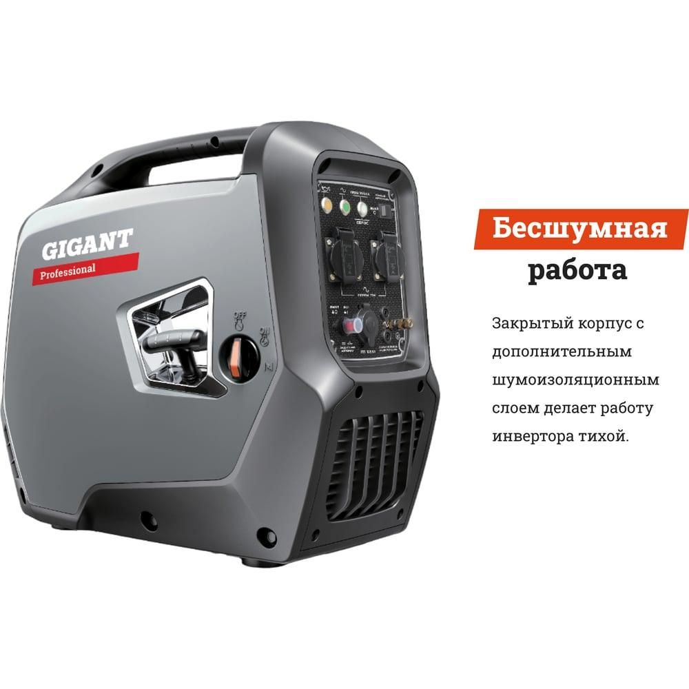 Инверторный генератор Gigant Professional GPIGL-2000 - изображение 6