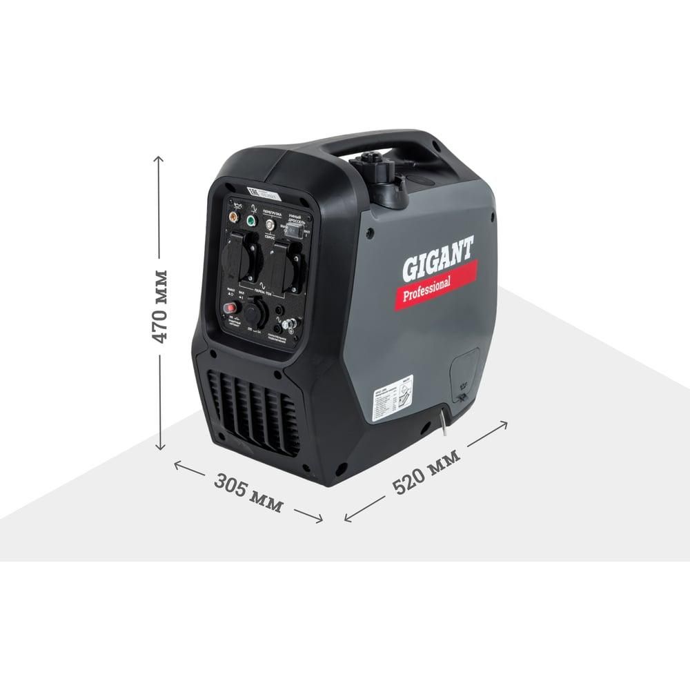 Инверторный генератор Gigant Professional GPIGL-2000 - изображение 9
