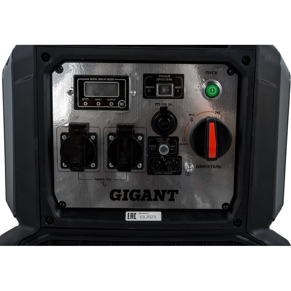 Инверторный генератор Gigant Professional GPIGL-3800E - изображение 21