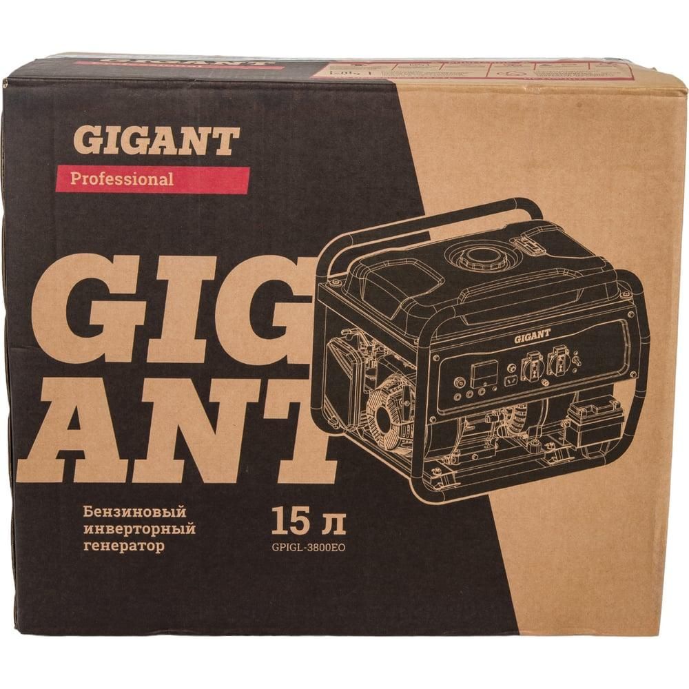 Инверторный генератор Gigant Professional GPIGL-3800EO - изображение 24
