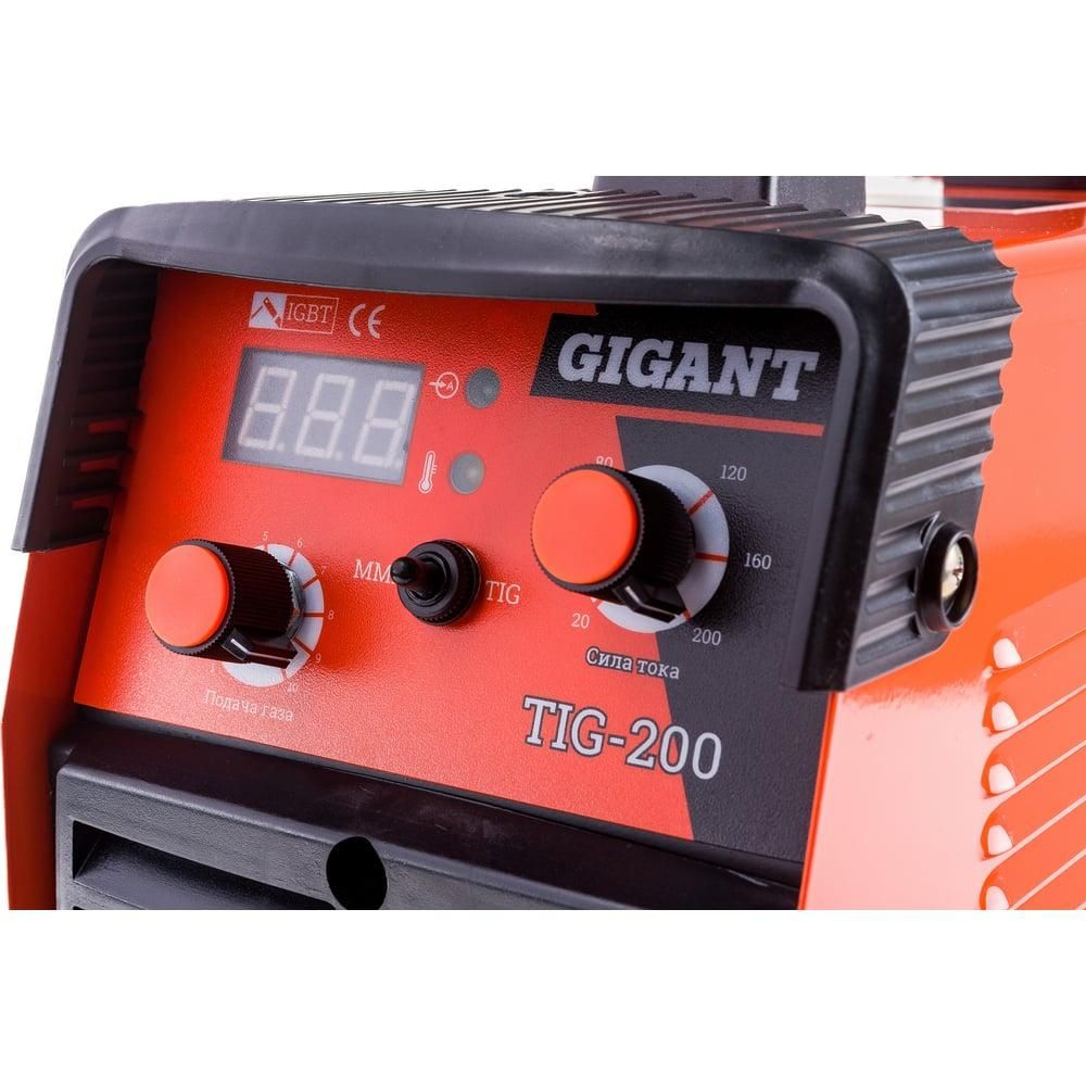 Сварочный инвертор Gigant TIG-200 - изображение 8
