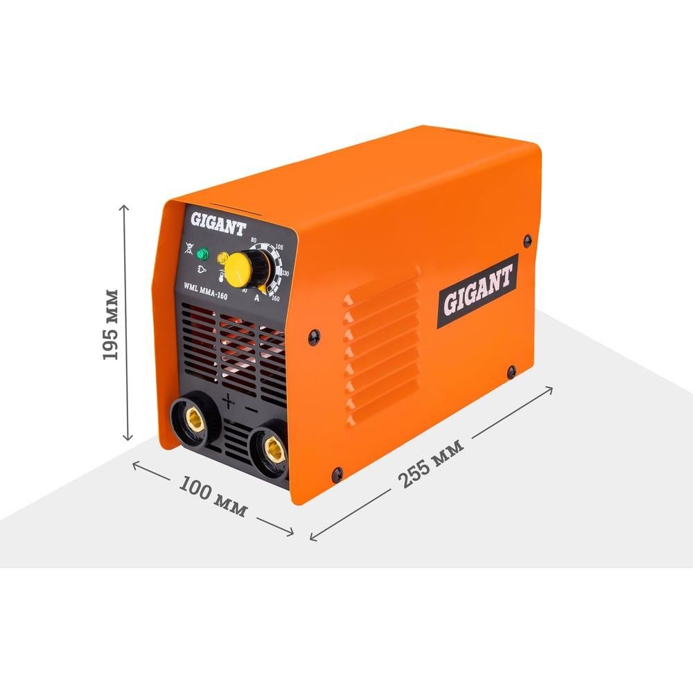 Сварочный инвертор Gigant WML MMA-160 - изображение 6