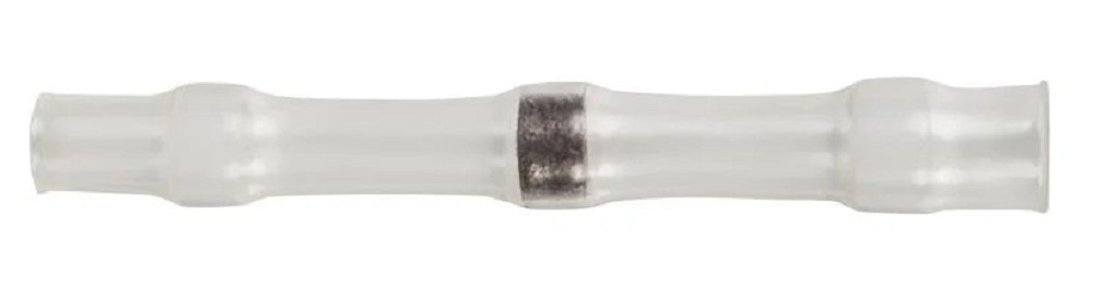 Гильза кабельная REXANT 08-0751 ( уп.10 штук ) изолированная ПК-т 0.34 под пайку L-26 мм, белая 08-0751