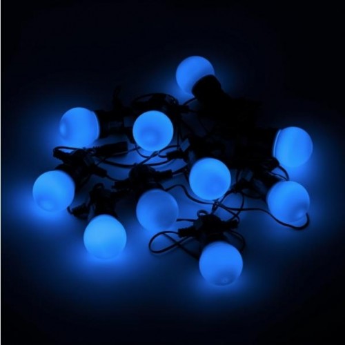 Гирлянда GAUSS HL063 светодиодная, 10 ламп, 7,7 м, ip44, синий - изображение 3
