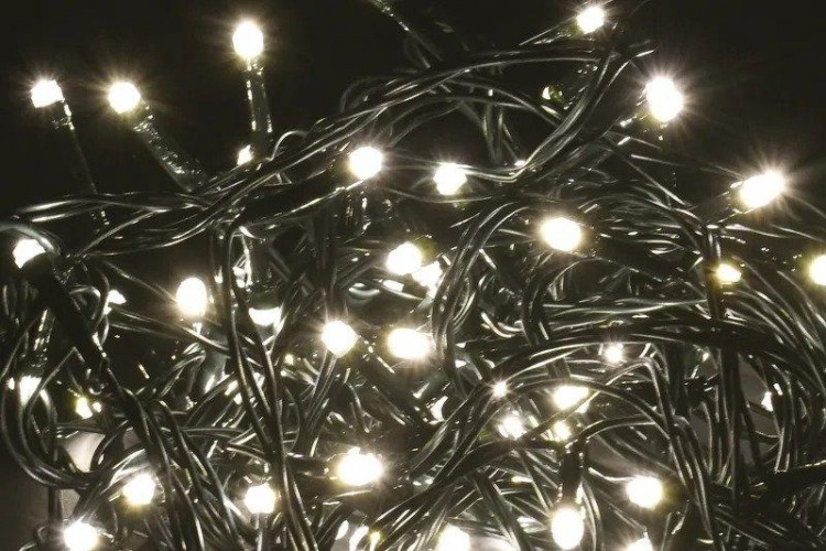 Гирлянда IEK LIGHTING нить 5м 50 светодио. тепл. белый свет IP20, контрол/8 сцен LGDB110-1-050-05-G-S-20 - изображение 2