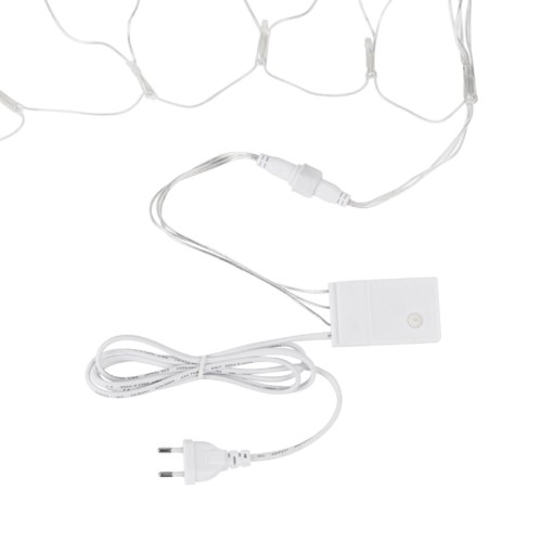 Гирлянда Neon-Night 215-045 СЕТЬ 2х1,5м, прозрачный ПВХ, 288 LED БЕЛЫЕ - изображение 4