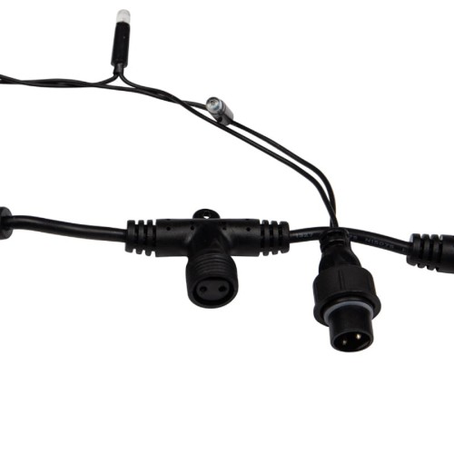 Гирлянда Neon-Night 235-146 Занавес 2x3м 600 LED ТЕПЛЫЙ БЕЛЫЙ IP65, 230B - изображение 4