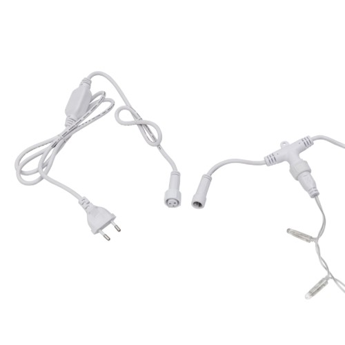 Гирлянда Neon-Night 235-155 Занавес 2x3м 600 LED БЕЛЫЙ IP65, 230B - изображение 5