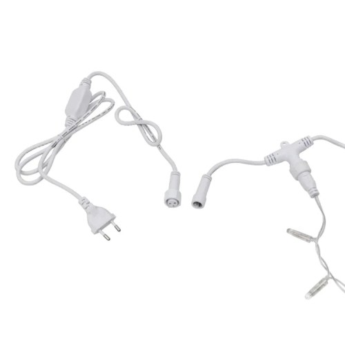 Гирлянда Neon-Night 235-156-6 Занавес 2x3м 448 LED ТЕПЛЫЙ БЕЛЫЙ IP65, 230B - изображение 5