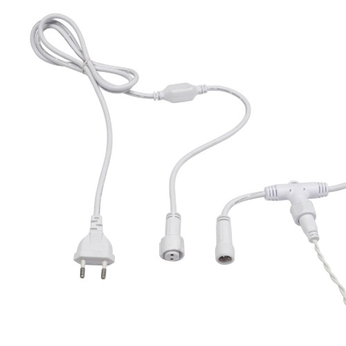 Гирлянда Neon-Night 235-296 Занавес 2x6м 768 LED ТЕПЛЫЙ БЕЛЫЙ IP65, 230B - изображение 5