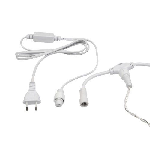 Гирлянда Neon-Night 235-305-6 Занавес 2x1,5м 192 LED БЕЛЫЙ IP65, 230B - изображение 5