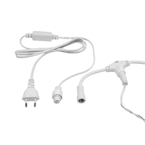 Гирлянда Neon-Night 235-316-6 Занавес 2x1,5м 192 LED ТЕПЛЫЙ БЕЛЫЙ IP65, 230B - изображение 5