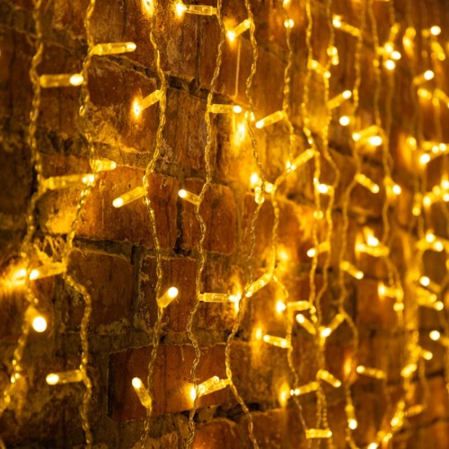 Гирлянда Neon-Night 235-336 занавес 2х0,8м 160 LED ТЕПЛЫЙ БЕЛЫЙ - изображение 5