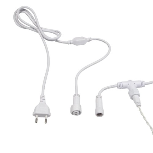 Гирлянда Neon-Night 235-366 Занавес 2x3м 600 LED ТЕПЛЫЙ БЕЛЫЙ IP65, 230B - изображение 5