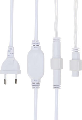 Гирлянда Neon-Night 255-037-6 бахрома (Айсикл) 2,4х0,6м 76 LED ТЕПЛЫЙ БЕЛЫЙ - изображение 2