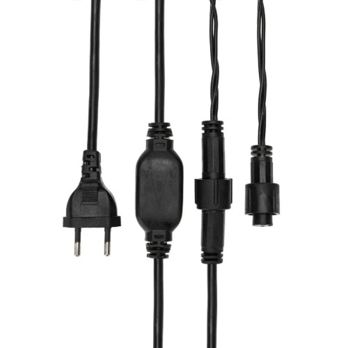 Гирлянда Neon-Night 255-046 БАХРОМА (Айсикл), 2,4х0,6м, 88 LED ТЕПЛЫЙ БЕЛЫЙ - изображение 5