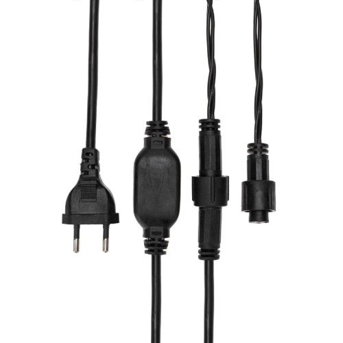 Гирлянда Neon-Night 255-133 БАХРОМА (Айсикл), 4,8х0,6м, 176 LED СИНИЙ, IP65 - изображение 2