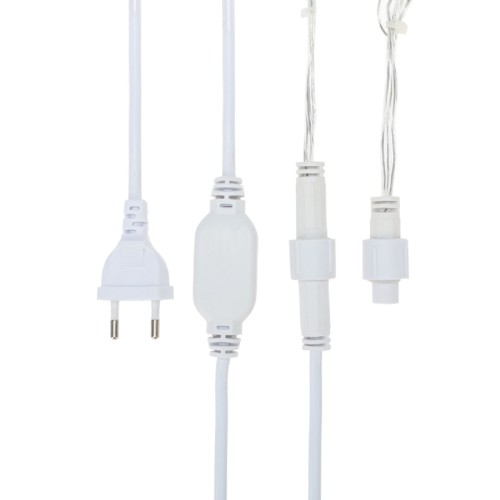 Гирлянда Neon-Night 255-143 БАХРОМА (Айсикл), 4,8х0,6м, 176 LED СИНИЙ, IP65 - изображение 2