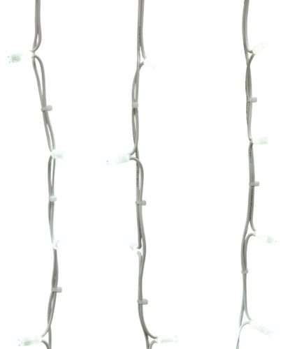 Гирлянда Neon-Night 255-205 бахрома (Айсикл) 4,0х0,6м 128 LED БЕЛЫЙ