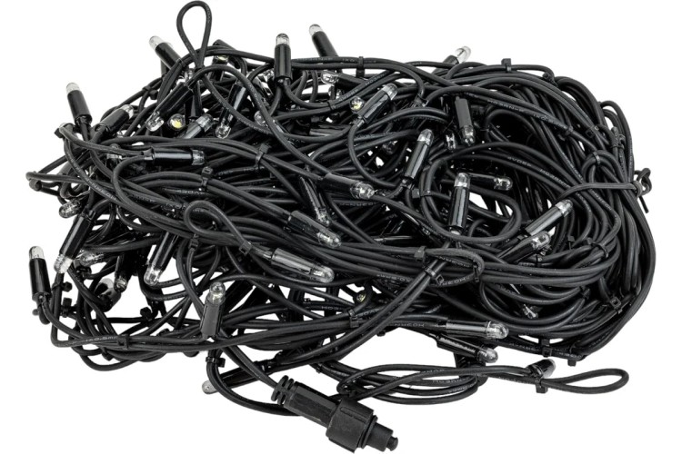 Гирлянда Neon-Night 255-225 БАХРОМА (Айсикл), 4,0х0,6м, 128 LED БЕЛЫЙ, 3,3мм