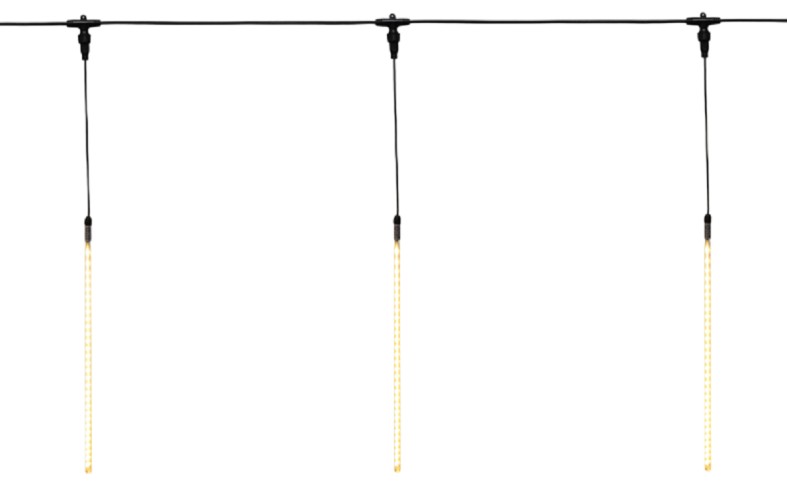 Гирлянда Neon-Night 256-427 Тающие сосульки комплект 10 шт.х50см, теплый белый - изображение 2