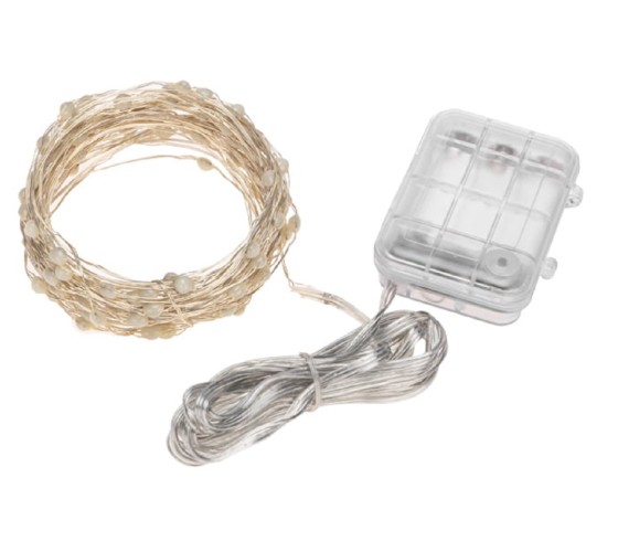 Гирлянда Neon-Night 303-259 Роса 10м, 100LED, RGB, IP44, 3хАА с пультом