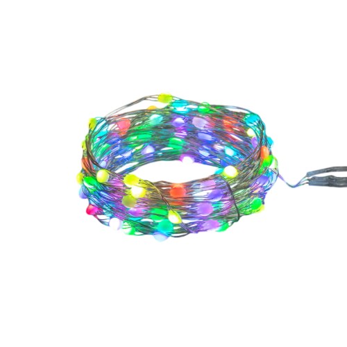 Гирлянда Neon-Night 303-259 Роса 10м, 100LED, RGB, IP44, 3хАА с пультом - изображение 5