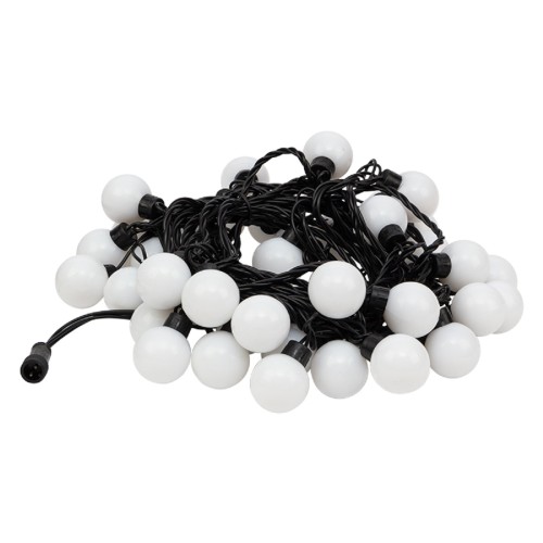 Гирлянда Neon-Night 303-575 Мультишарики Ø38 мм, 10м, 40 LED БЕЛЫЙ, черный ПВХ - изображение 2